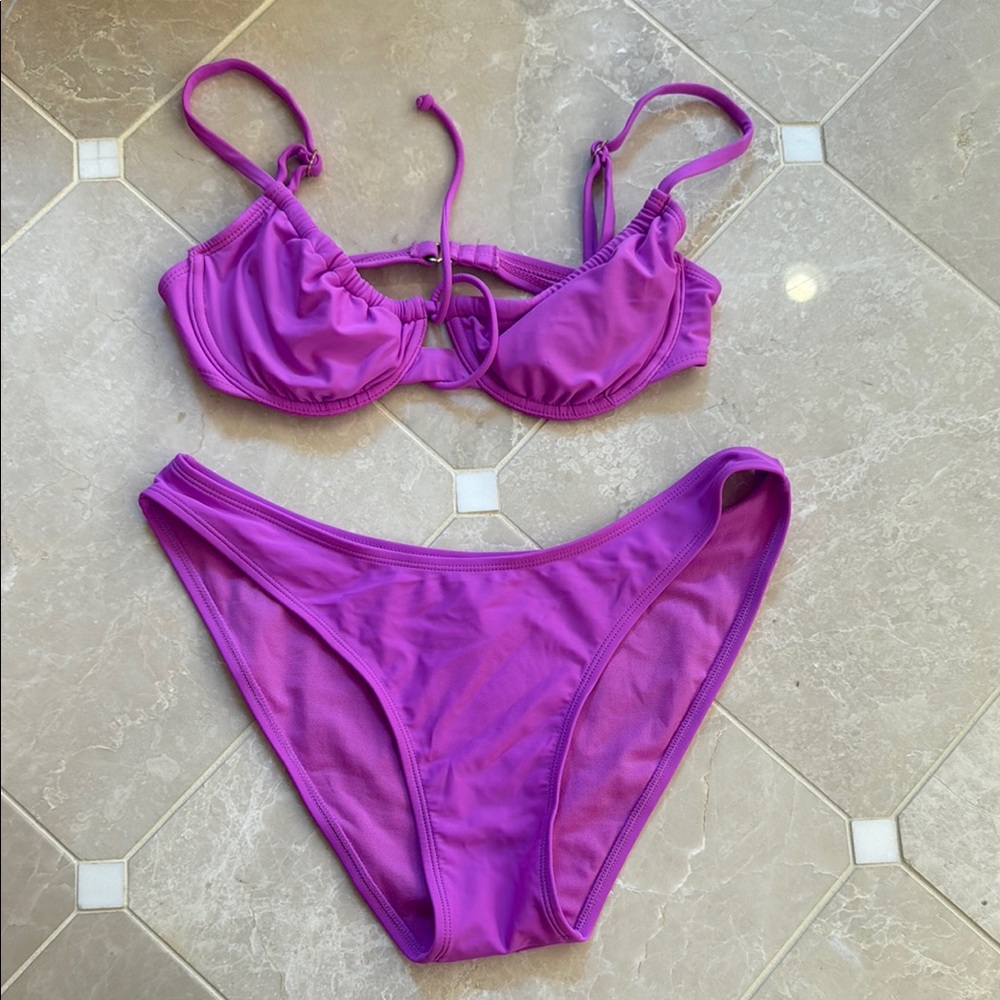 Wild Fable Purple Bikini Set